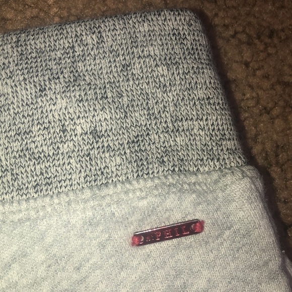 N:PHILANTHROPY Embroidered Night Star Joggers Loungewear Sweatpants Heather Grey - Picture 10 of 12